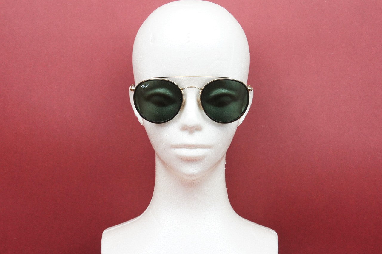 【與真司郎さん着用】Ray-Ban サングラス RB3647-N 001 51サイズ ツーブリッジ ボストン クラシカル レイバン 正規品