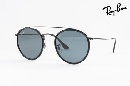 【與真司郎さん着用】Ray-Ban サングラス RB3647-N 002/R5 51サイズ ツーブリッジ ボストン クラシカル レイバン 正規品