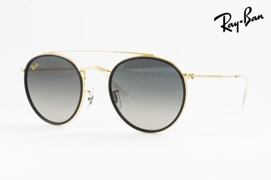 Ray-Ban サングラス RB3647-N 9238/71 51サイズ ラウンド ボストン ツーブリッジ クラシカル レイバン 正規品