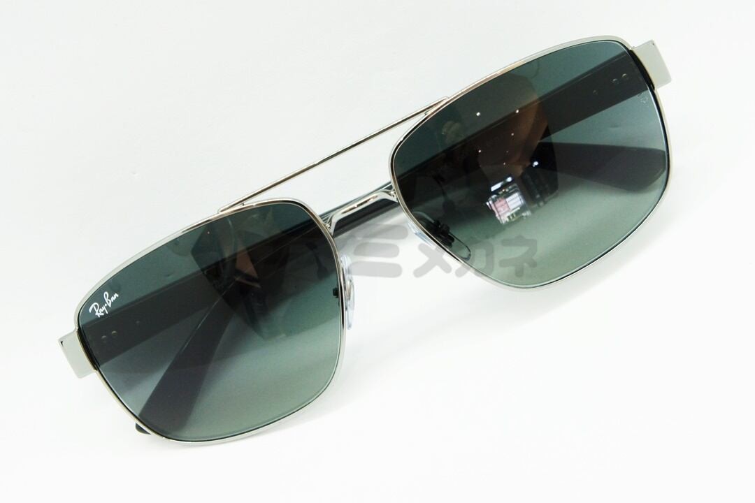 Ray-Ban サングラス RB3663 004/71 60サイズ ツーブリッジ ウェリントン レイバン 正規品