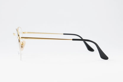 Ray-Ban メガネ RX3947V 2946 ハーフリム ボストン クラシカル 半リム ナイロール 丸メガネ 眼鏡 レイバン 正規品 RB3947V