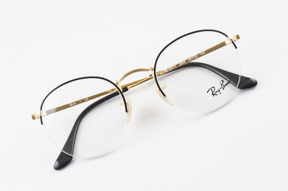 Ray-Ban メガネ RX3947V 2946 ハーフリム ボストン クラシカル 半リム ナイロール 丸メガネ 眼鏡 レイバン 正規品 RB3947V