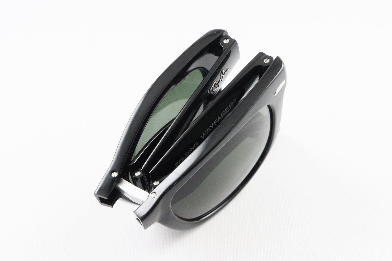 【山下智久さん着用】Ray-Ban 折りたたみ サングラス RB4105 601 50サイズ Wayfarer FOLDING フォールディング ウェリントン レイバン 正規品