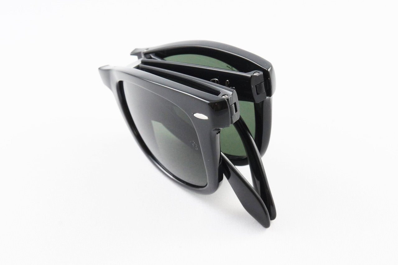 【山下智久さん着用】Ray-Ban 折りたたみ サングラス RB4105 601 50サイズ Wayfarer FOLDING フォールディング ウェリントン レイバン 正規品