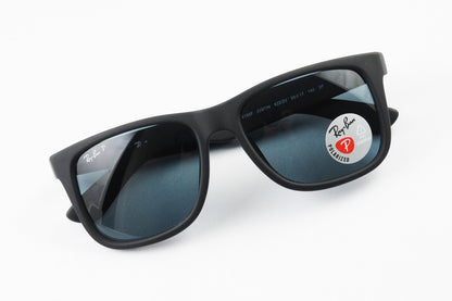 Ray-Ban 偏光 サングラス RB4165-F 622/2V JUSTIN スクエア ジャスティン レイバン 正規品