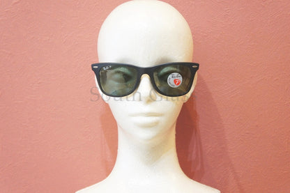 Ray-Ban 偏光 軽量 サングラス RB4195-F 601-S/9A 52サイズ Wayfarer Liteforce ウェリントン レイバン 正規品