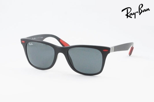 【フェラーリコレクション 木村拓哉さん着用】Ray-Ban サングラス RB4195-M-F F602/71 52サイズ Wayfarer Liteforce ウェリントン レイバン 正規品