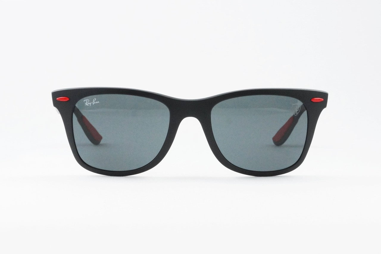 【フェラーリコレクション 木村拓哉さん着用】Ray-Ban サングラス RB4195-M-F F602/71 52サイズ Wayfarer Liteforce ウェリントン レイバン 正規品
