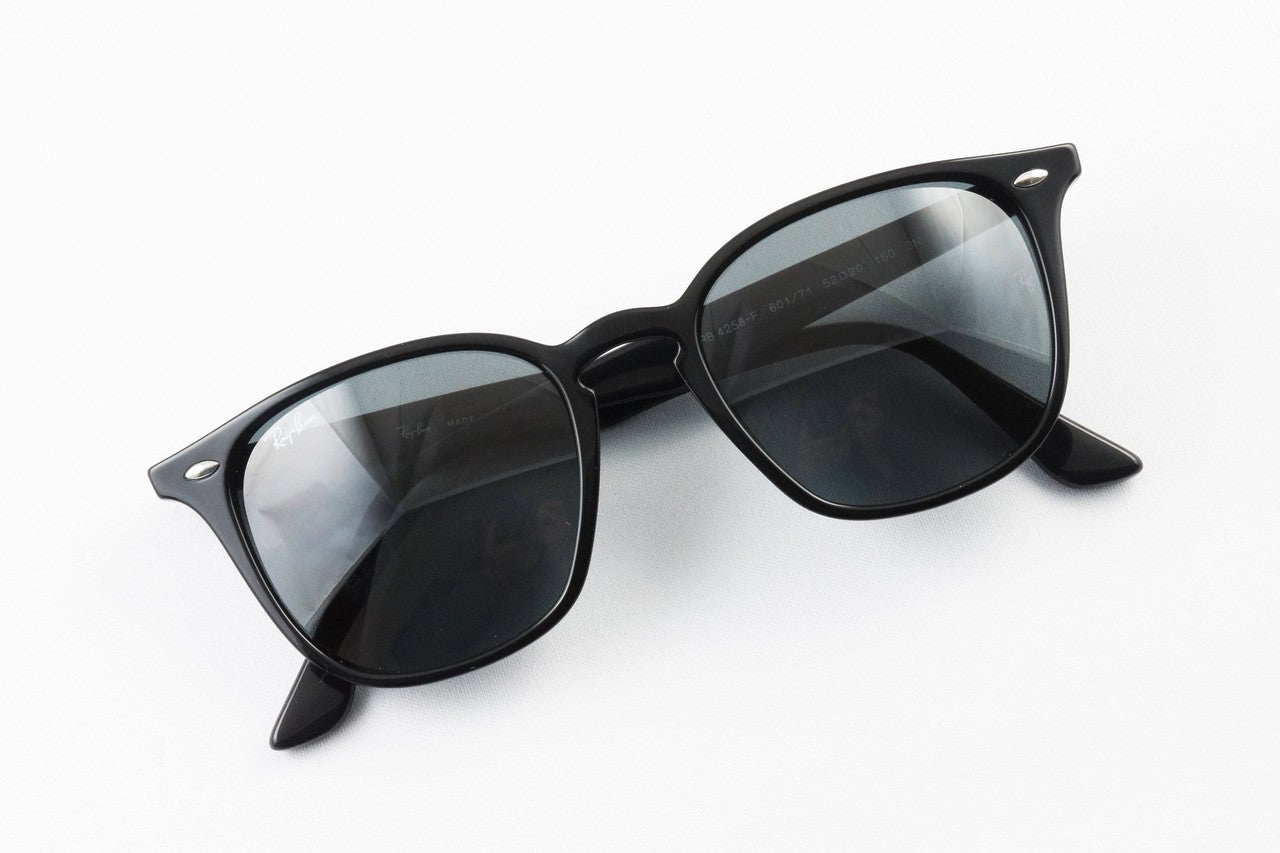 【山下智久さん着用】Ray-Ban サングラス RB4258-F 601/71 52サイズ ウェリントン レイバン 正規品