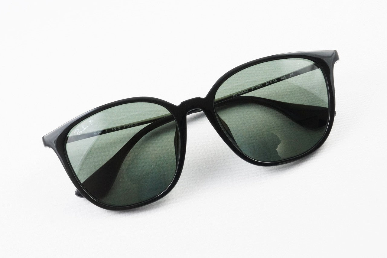 Ray-Ban 偏光 サングラス RB4348D 601/9A 57サイズ ウエリントン レイバン 正規品