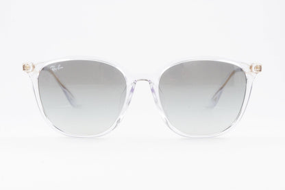 【松島聡さん着用】Ray-Ban クリア サングラス RB4348D 6447/11 57サイズ ウェリントン レイバン 正規品