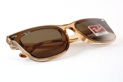 Ray-Ban クリアサングラス RB4391D 6476/73 ウェリントン レイバン 正規品
