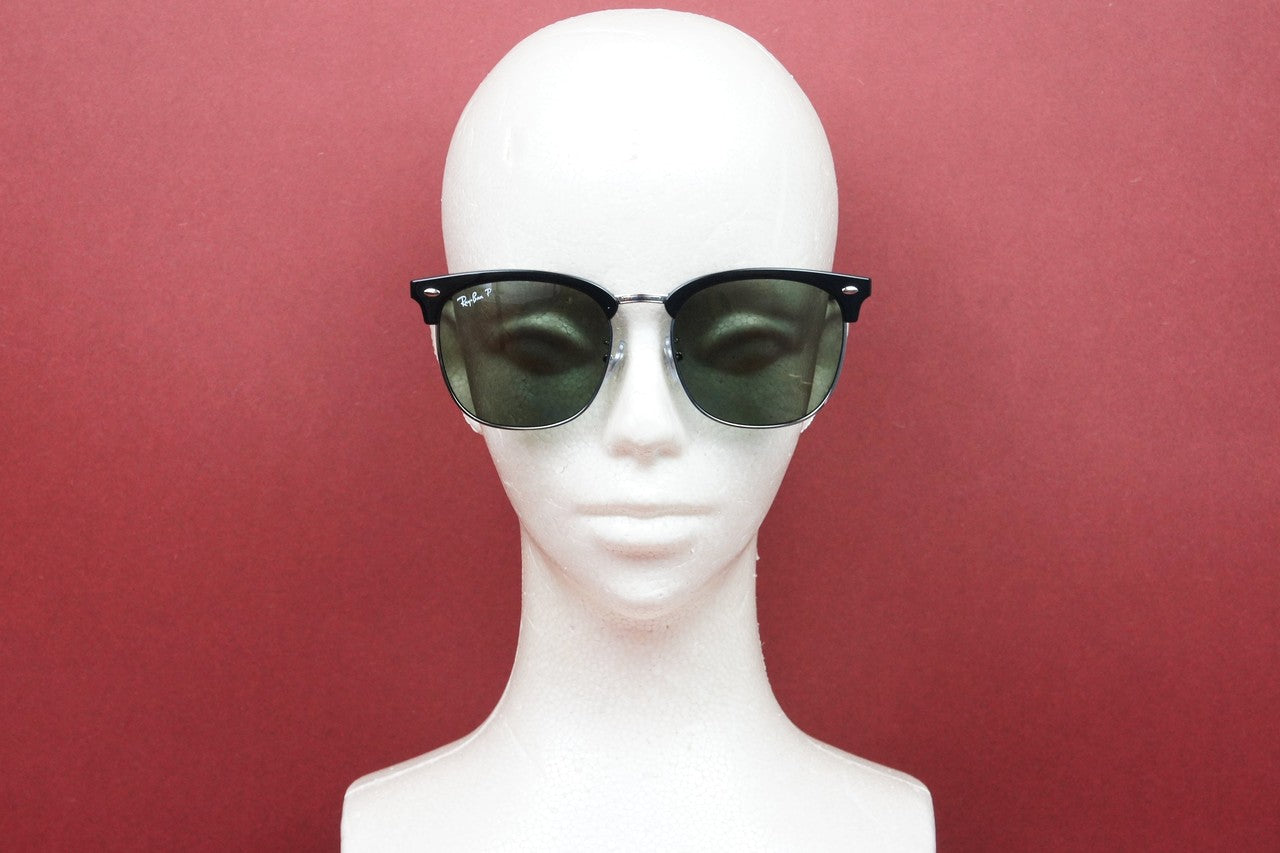 Ray-Ban 偏光 サングラス RB4418D 6670/9A 56サイズ ウェリントン CLUBMASTER クラブマスター サーモント ブロー クラシカル レイバン 正規品
