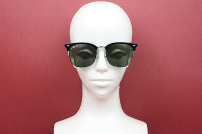 Ray-Ban 偏光 サングラス RB4418D 6670/9A 56サイズ ウェリントン CLUBMASTER クラブマスター サーモント ブロー クラシカル レイバン 正規品