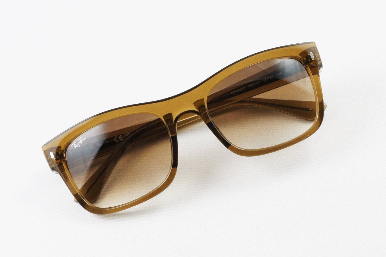 【XJAPAN YOSHIKIさん着用】Ray-Ban サングラス RB4428F 664051 56サイズ スクエア レイバン 正規品