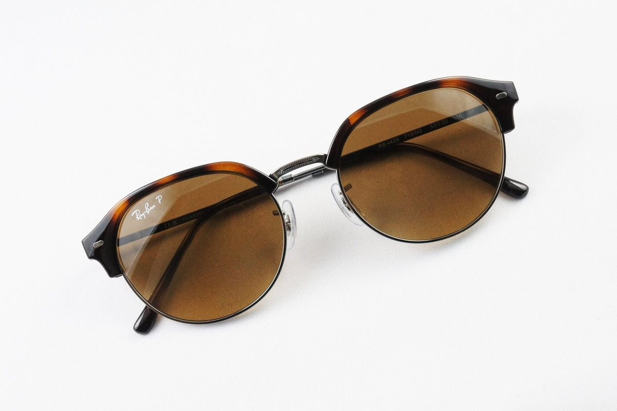 Ray-Ban 偏光 サングラス RB4429 710/M2 53サイズ 55サイズ クラウンパント サーモント ブロー クラシカル レイバン 正規品