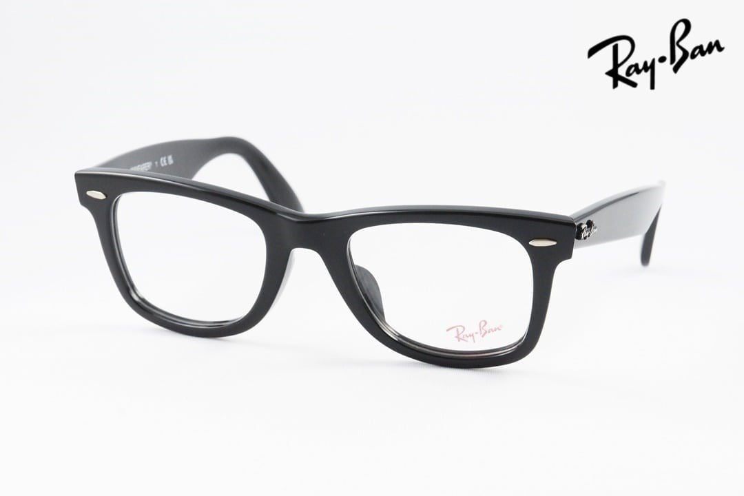 【グランメゾンパリで木村拓哉さん着用】Ray-Ban メガネ RX5121F 2000 50サイズ WAYFARER ウェリントン ウェイファーラー レイバン RB5121F