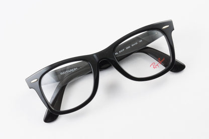 【グランメゾンパリで木村拓哉さん着用】Ray-Ban メガネ RX5121F 2000 50サイズ WAYFARER ウェリントン ウェイファーラー レイバン RB5121F