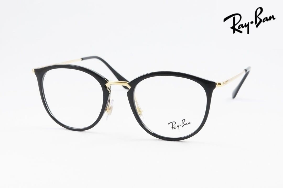 Ray-Ban メガネ RX7140 2000 ボスリントン ボストン ウェリントン 眼鏡 レイバン 正規品 RB7140