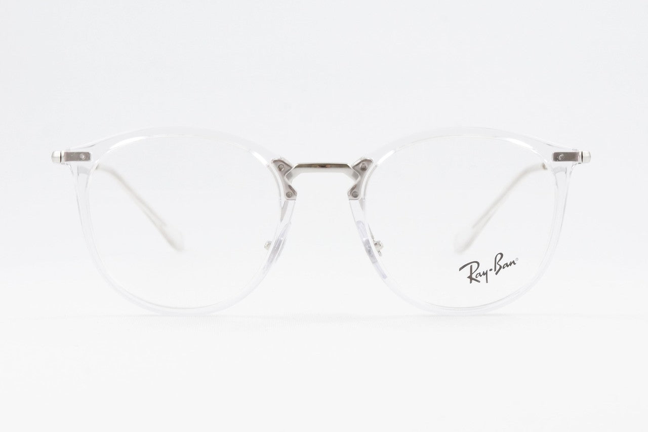 Ray-Ban クリア メガネ RX7140 2001 49サイズ 51サイズ ボスリントン ボストン ウェリントン 眼鏡 レイバン 正規品 RB7140