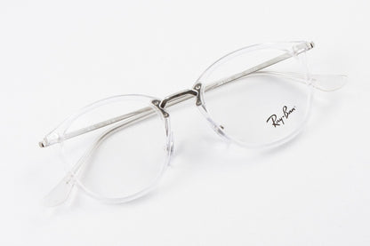 Ray-Ban クリア メガネ RX7140 2001 49サイズ 51サイズ ボスリントン ボストン ウェリントン 眼鏡 レイバン 正規品 RB7140