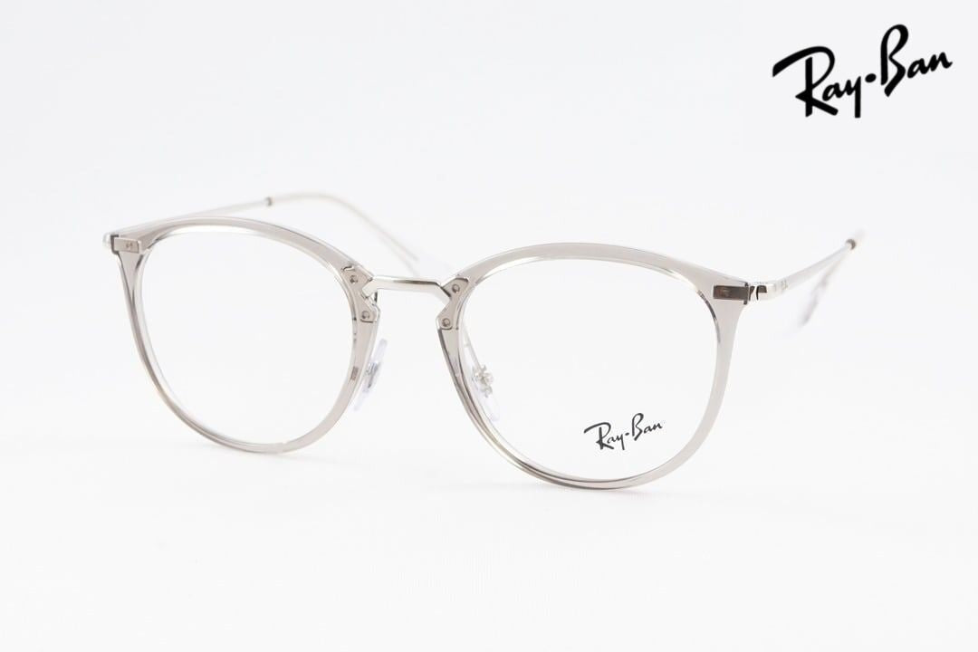 Ray-Ban クリア メガネ RX7140 8125 49サイズ 51サイズ ボスリントン ボストン ウェリントン 眼鏡 レイバン 正規品 RB7140