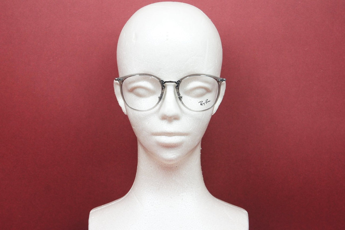 Ray-Ban クリア メガネ RX7140 8125 49サイズ 51サイズ ボスリントン ボストン ウェリントン 眼鏡 レイバン 正規品 RB7140