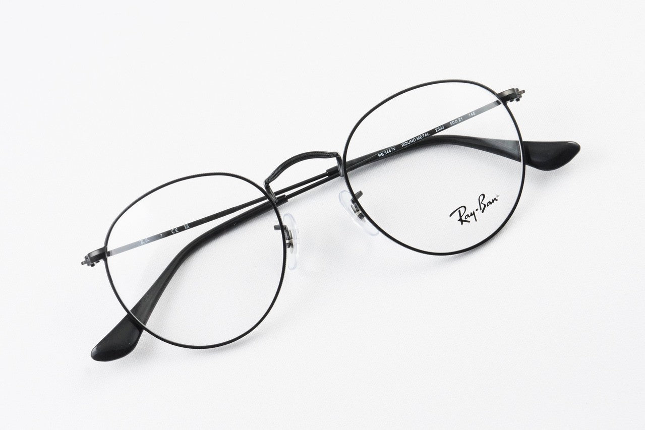 【吉岡里帆さん着用】Ray-Ban メガネ RX3447V 2503 ボストン クラシカル 丸メガネ 眼鏡 レイバン 正規品 RB3447V