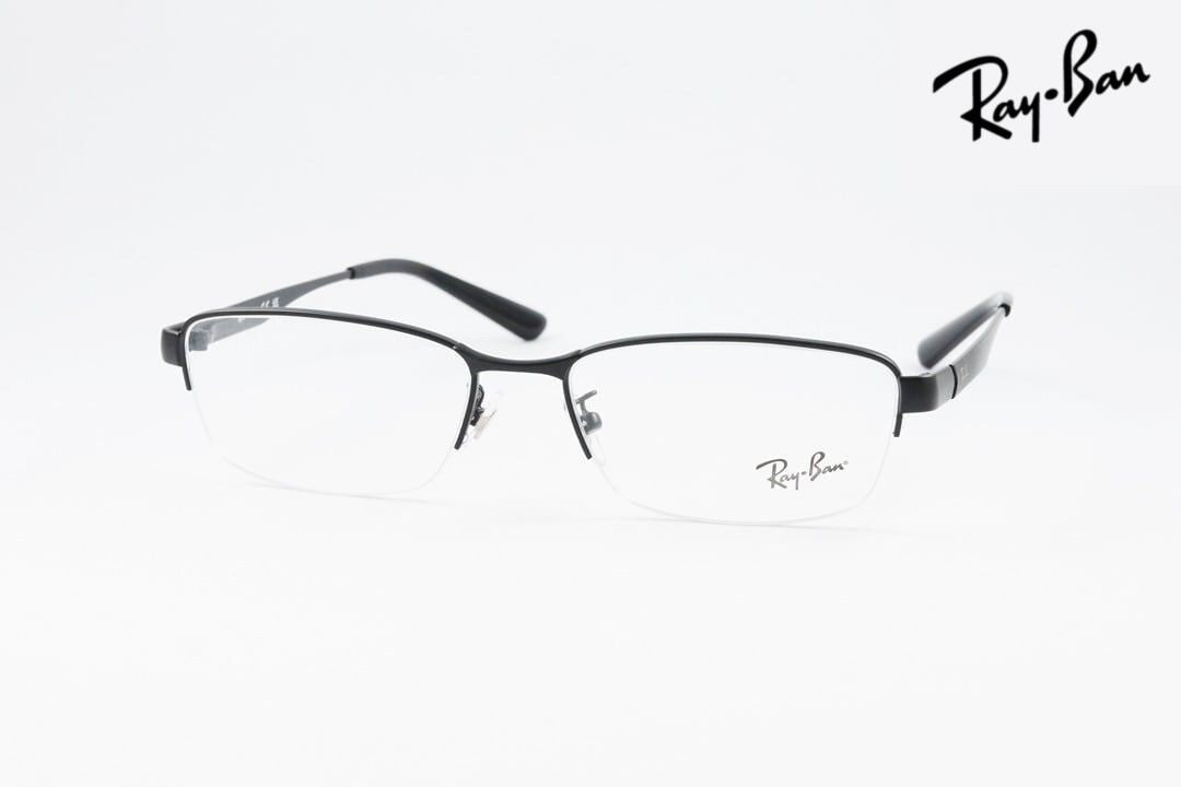 Ray-Ban メガネ RX6453D 2503 スクエア ナイロール ハーフリム RB6453D レイバン 正規品