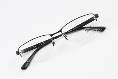 Ray-Ban メガネ RX6453D 2503 スクエア ナイロール ハーフリム RB6453D レイバン 正規品