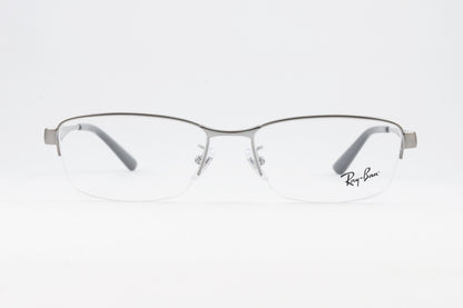 Ray-Ban メガネ RX6453D 2553 スクエア ナイロール ハーフリム RB6453D レイバン 正規品