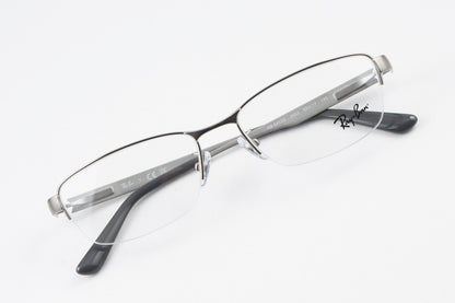 Ray-Ban メガネ RX6453D 2553 スクエア ナイロール ハーフリム RB6453D レイバン 正規品