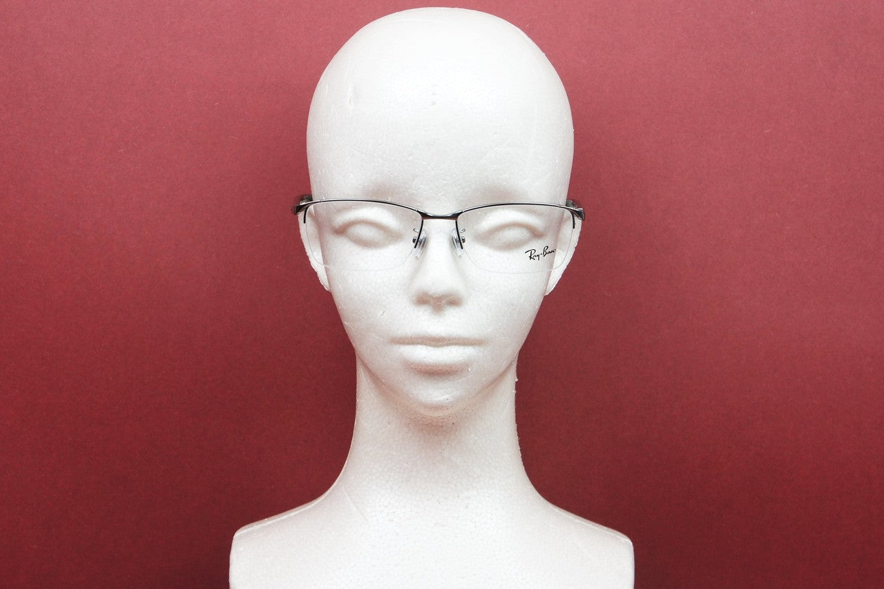 Ray-Ban メガネ RX6501D 2502 スクエア ナイロール ハーフリム RB6501D レイバン 正規品