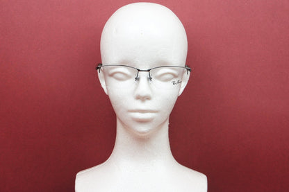 Ray-Ban メガネ RX6501D 2502 スクエア ナイロール ハーフリム RB6501D レイバン 正規品