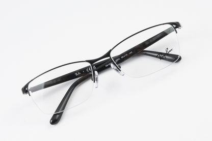 Ray-Ban メガネ RX6501D 2503 スクエア ナイロール ハーフリム RB6501D レイバン 正規品