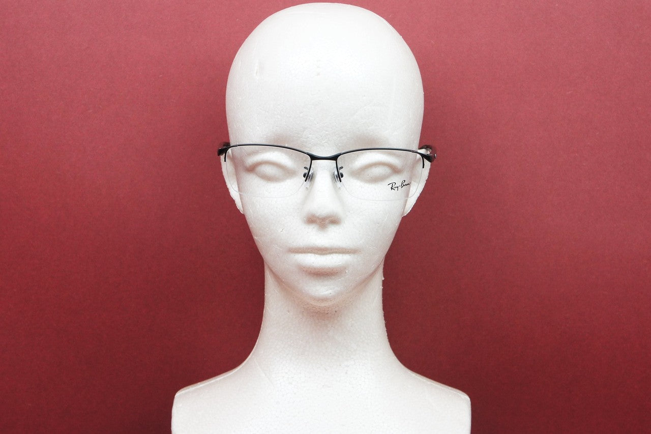 Ray-Ban メガネ RX6501D 2503 スクエア ナイロール ハーフリム RB6501D レイバン 正規品