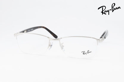 Ray-Ban メガネ RX6501D 2595 スクエア ナイロール ハーフリム RB6501D レイバン 正規品