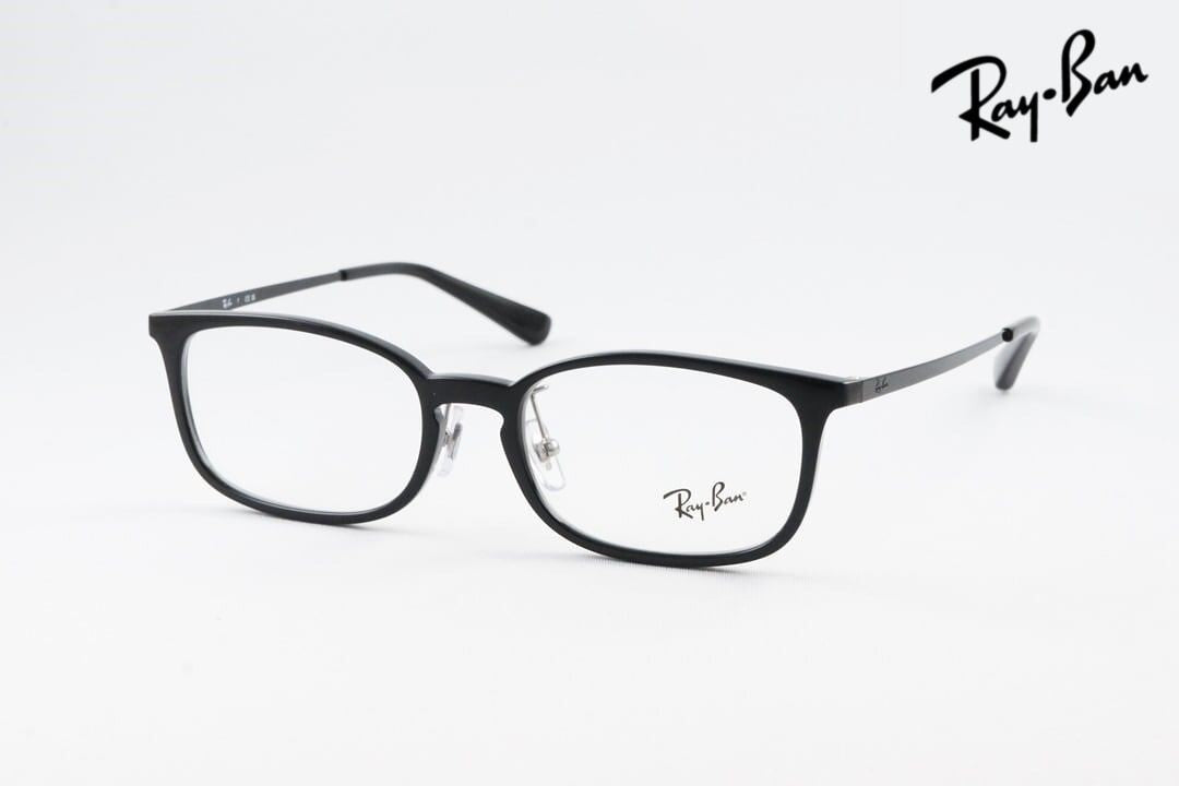 Ray-Ban メガネ RX7182D 2000 53サイズ スクエア レイバン 正規品 RB7182D