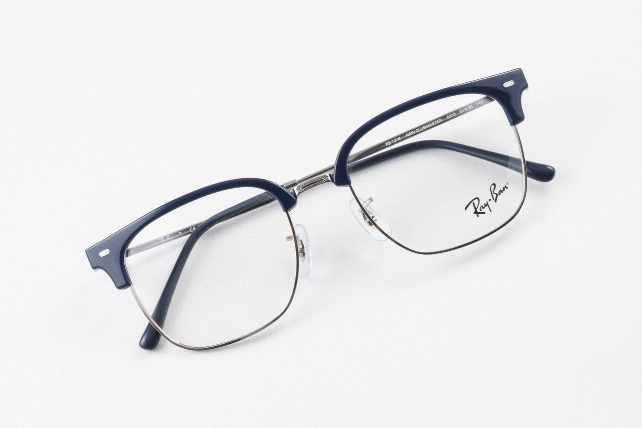 【木村拓哉さん着用】Ray-Ban メガネ RX7216 8210 NEW CLUBMASTER サーモント RB7216 ブロウ ニュークラブマスター レイバン 正規品