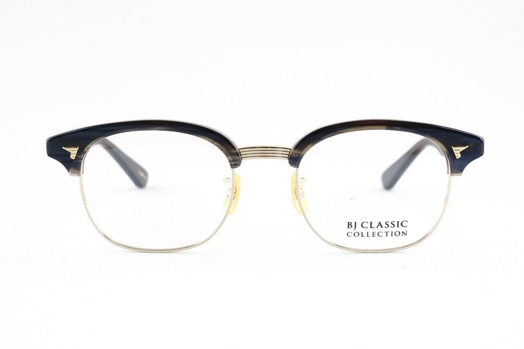 【100本限定モデル】BJ CLASSIC メガネ S-702 C-168-1 サーモント ブロー チタン クラシカル 48サイズ BJクラシック 鯖江 日本製 正規品