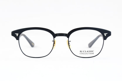 【100本限定モデル】BJ CLASSIC メガネ S-702 C-1M-5 サーモント ブロー チタン クラシカル 48サイズ BJクラシック 鯖江 日本製 正規品