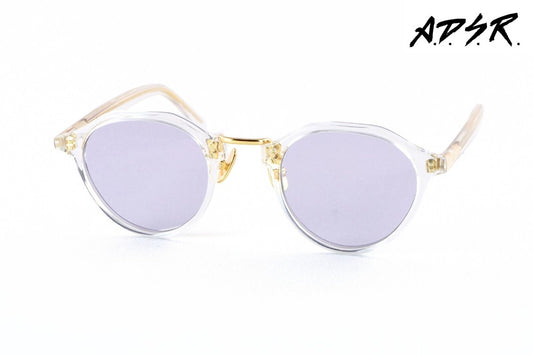 【松村北斗さん着用】A.D.S.R. クリア サングラス SATCHMO 03a 47サイズ クラウンパント サッチモ コンビネーション ADSR エーディーエスアール 正規品