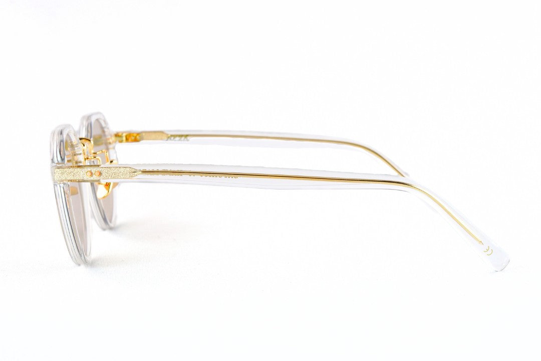 A.D.S.R. クリア サングラス SATCHMO 03c 47サイズ クラウンパント サッチモ コンビネーション ADSR エーディーエスアール 正規品