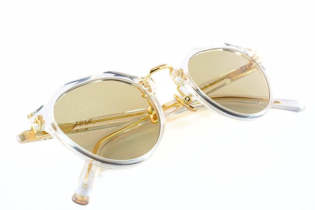 A.D.S.R. クリア サングラス SATCHMO 03c 47サイズ クラウンパント サッチモ コンビネーション ADSR エーディーエスアール 正規品