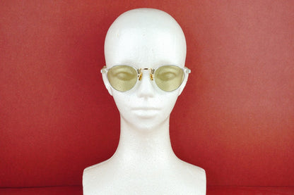 A.D.S.R. クリア サングラス SATCHMO 03c 47サイズ クラウンパント サッチモ コンビネーション ADSR エーディーエスアール 正規品