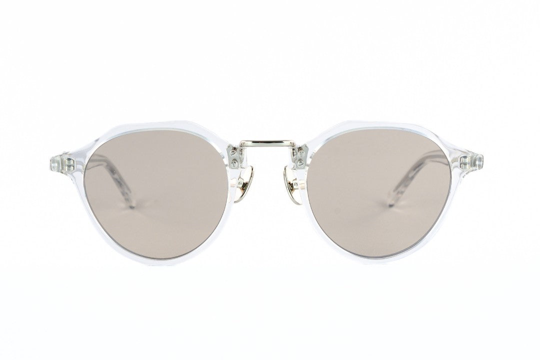 A.D.S.R. クリア サングラス SATCHMO 03e 47サイズ クラウンパント サッチモ コンビネーション ADSR エーディーエスアール 正規品