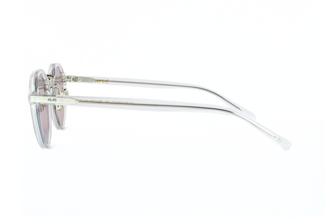 A.D.S.R. クリア サングラス SATCHMO 03e 47サイズ クラウンパント サッチモ コンビネーション ADSR エーディーエスアール 正規品