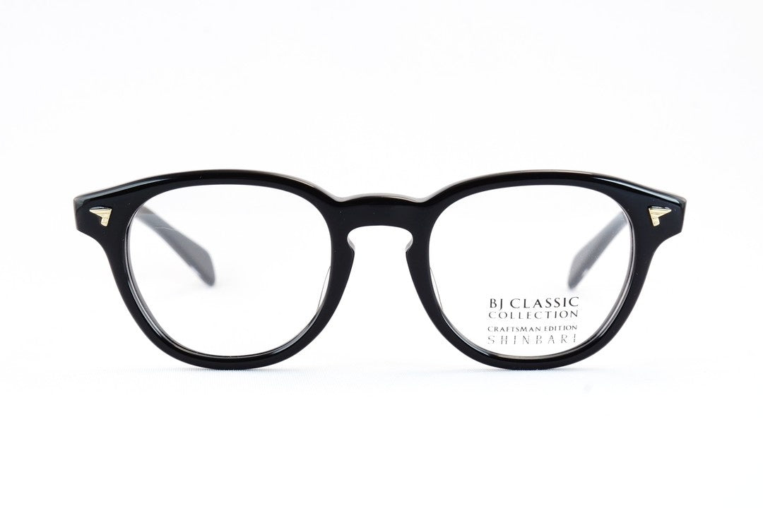 BJ CLASSIC メガネ SHINBARI SH-P569 C-1T ウェリントン セルロイド クラシカル ヴィンテージ 芯張り BJクラシック シンバリ 鯖江 日本製 正規品