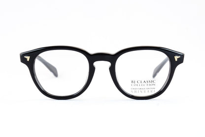 BJ CLASSIC メガネ SHINBARI SH-P569 C-1T ウェリントン セルロイド クラシカル ヴィンテージ 芯張り BJクラシック シンバリ 鯖江 日本製 正規品