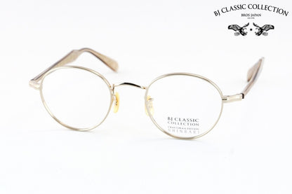 BJ CLASSIC メガネ SHINBARI SH-PM114 C-1 ボストン チタン クラシカル ヴィンテージ 芯張り BJクラシック シンバリ 鯖江 日本製 正規品